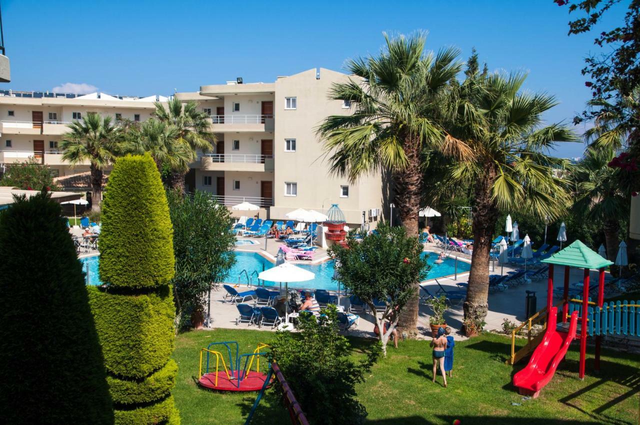 Sea Melody Beach Hotel Apartments Ialysos  Bagian luar foto
