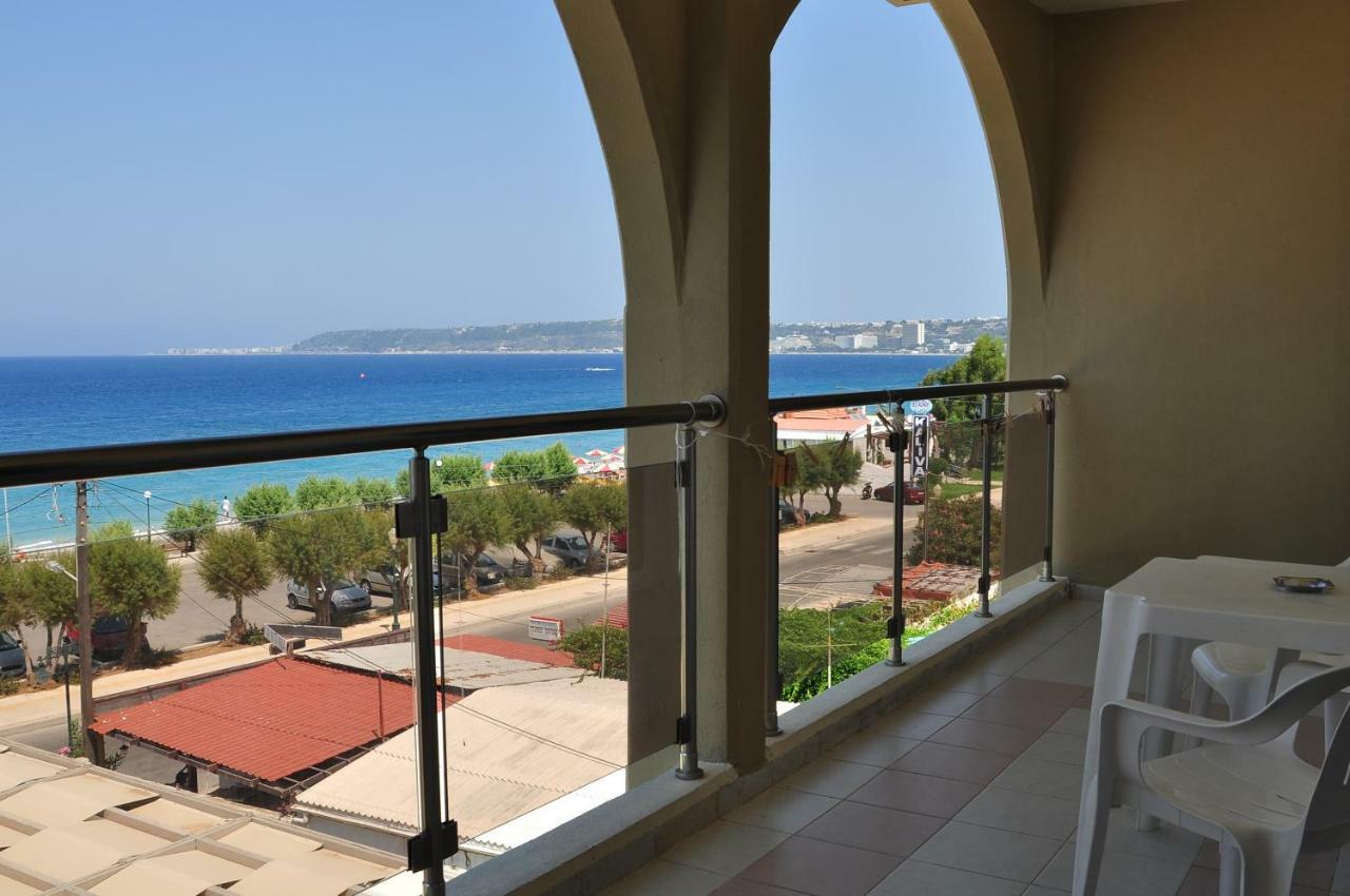 Sea Melody Beach Hotel Apartments Ialysos  Bagian luar foto